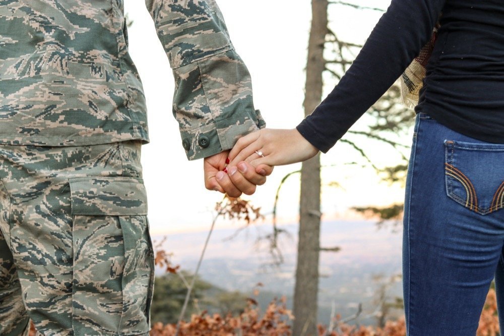 Military Servicemember and his fiance