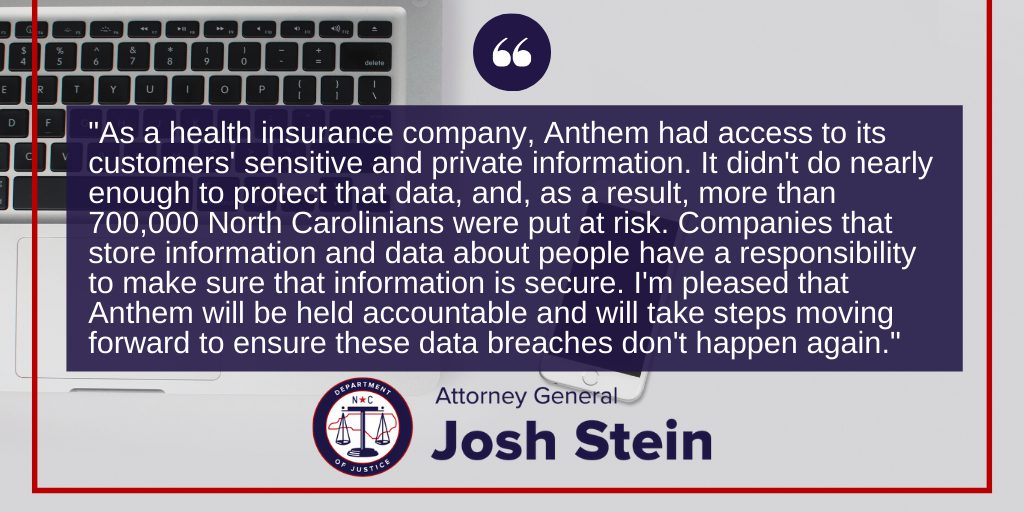 Attorney General Josh Stein Reaches 39.5 Million Multistate Data