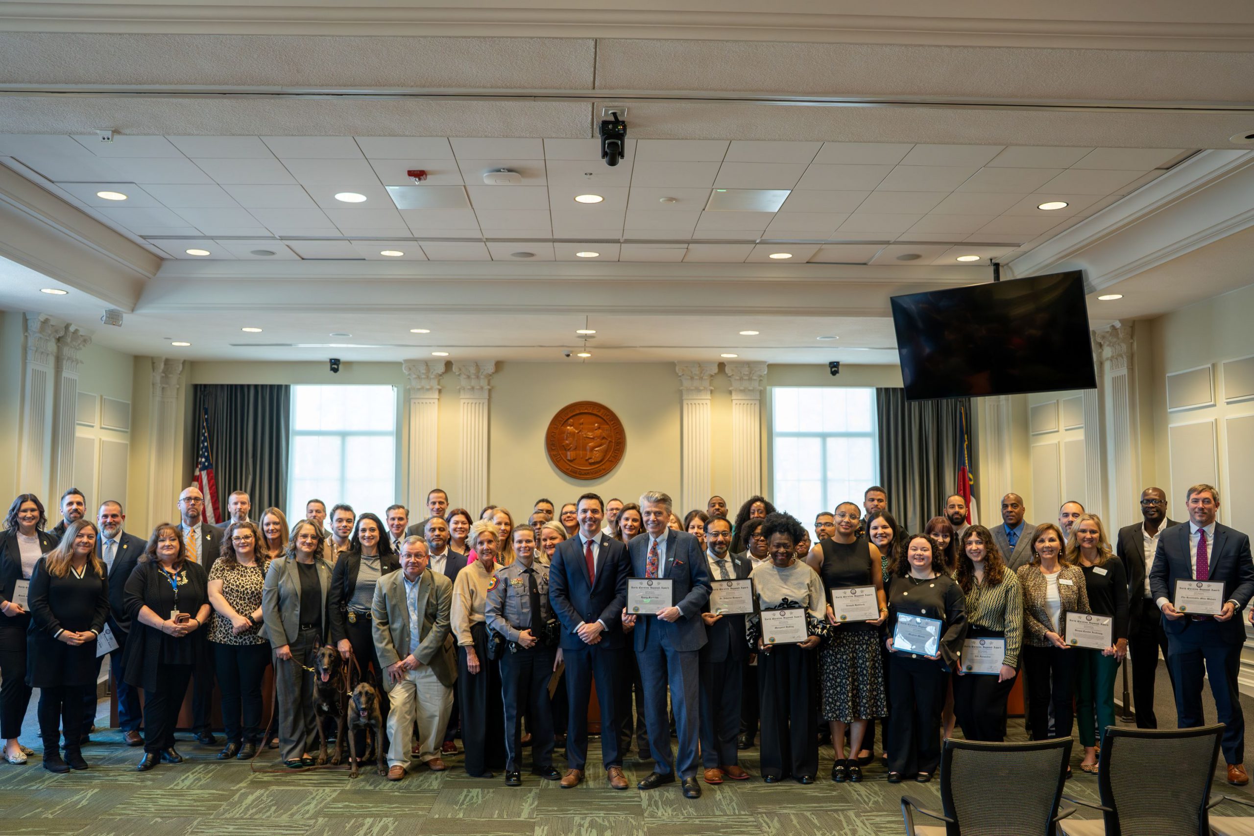 Attorney General Jeff Jackson Honors Triangle Area North Carolinians with Dogwood Awards